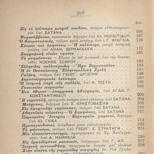 18 x 12 εκ. 2 σ. χ.α. + 400 σ. + 2 σ. χ.α. + 1 ένθετο, όπου στο φ. 1 κτητορική σφραγίδ